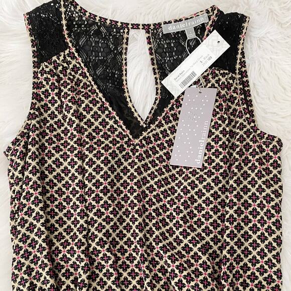Daniel Rainn Sleeveless Lace Retro Geometric Dress Stitch Fix WMN's S NWT - Picture 4 of 12